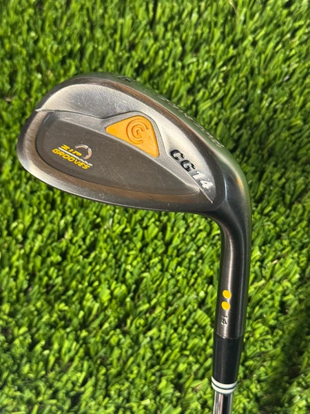 Right Handed Cleveland CG14 Zip Grooves 56 Sand Wedge 14 Bounce Wedge Flex 36"