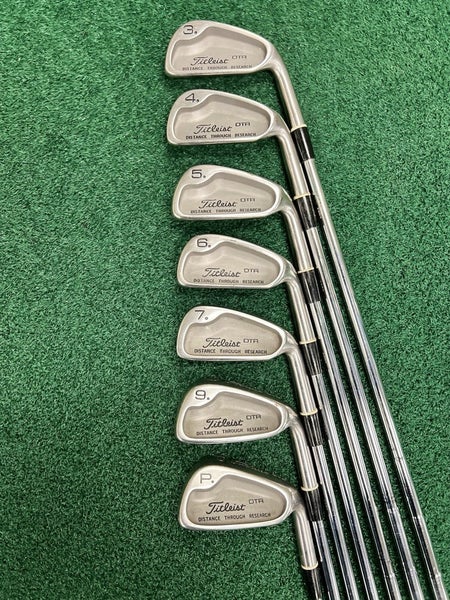 Titleist DTR Iron Set 3-PW (Missing 8 Iron) Men's Right Hand Regular Flex Steel