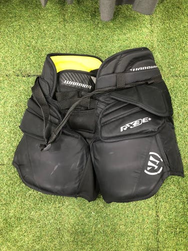 Black Junior Small Warrior Ritual x3 E+ Hockey Goalie Pants (Used)