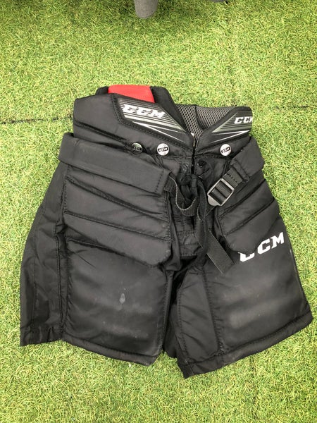 Black Youth CCM E2.5 Hockey Goalie Pants (Used)