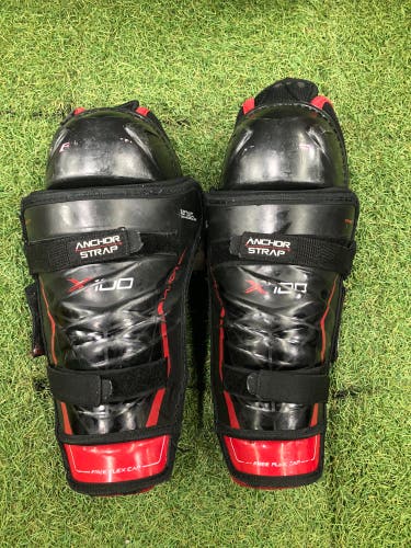 Junior Bauer Vapor X100 Shin Pads 12" (Used)