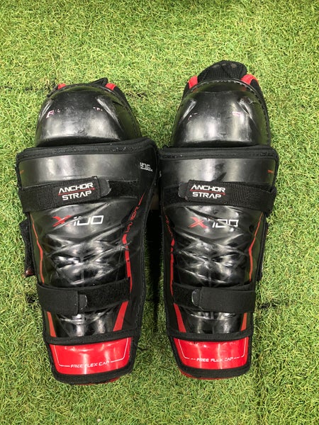 Junior Bauer Vapor X100 Shin Pads 12" (Used)