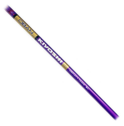 Oban Kiyoshi Purple 75g Driver Shaft 05 X-Stiff Flex w/TaylorMade Adapter