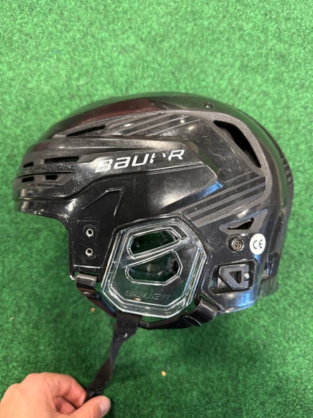 Black Small Bauer Re-Akt 85 Helmet (Used)