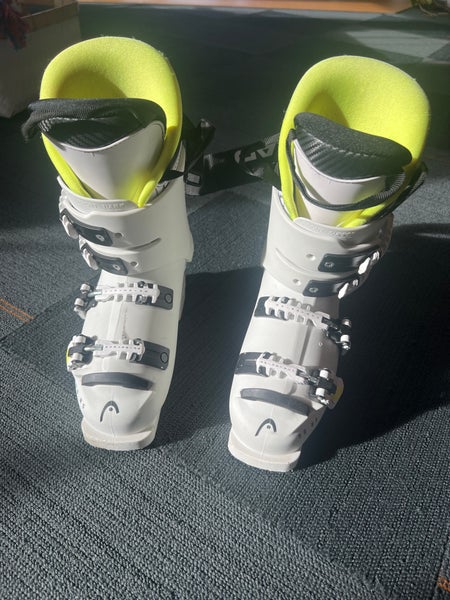 Mondo 23 & 23.5 Kid's HEAD Raptor 90 Ski Boots Soft Flex (Used)
