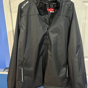 Black Men's XL CCM Jacket (Used)