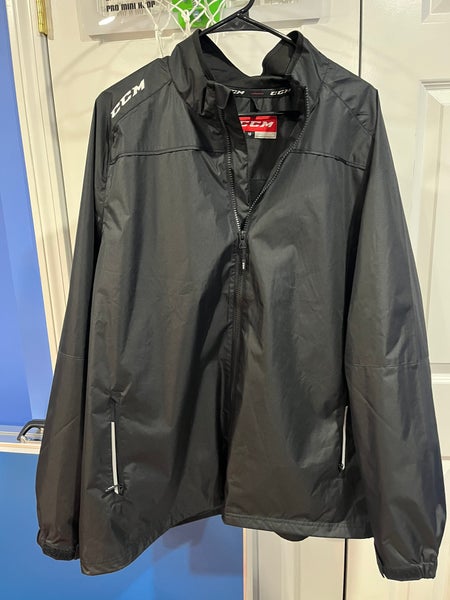 Black Men's XL CCM Jacket (Used)