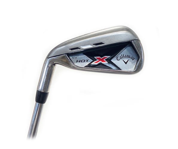 LH Callaway X Hot N-14 Single 4 Iron Steel X Hot Uniflex
