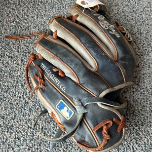 Used Rawlings Heart of the Hide Right Hand Throw Baseball Glove 11.5"