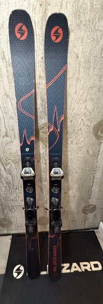 Blizzard Anomaly 176 cm All Mountain Skis With Bindings Max Din 13 (Used)