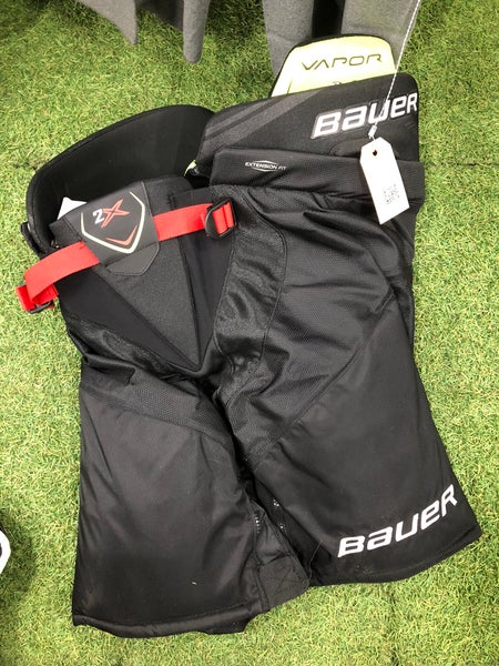 Black Junior XL Bauer VAPOR 2X Hockey Pants (Used)