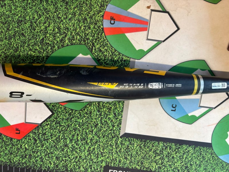 2022 Easton Alpha ALX Alloy USSSA Certified Bat (-8) 29” 21oz Used)