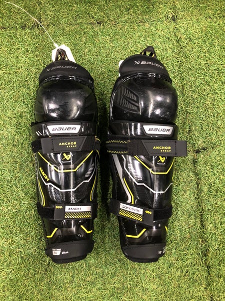 Youth Bauer Mach Shin Pads 10" (Used)