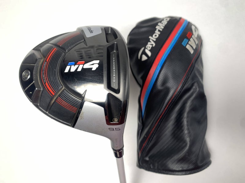 TaylorMade M4 Driver 9.5* Aldila Rogue 110 MSi Stiff Graphite Mens RH HC
