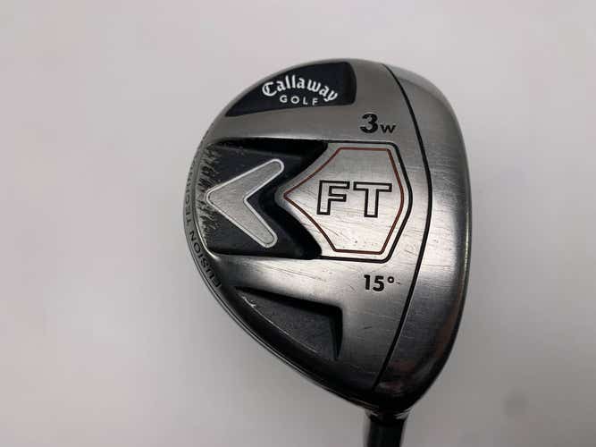 Callaway FT 2008 3 Fairway Wood 15* Fujikura E Fit-On 160 Mens RH