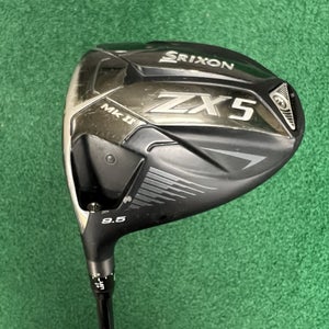 Srixon ZX5 MK II 9.5 DRIVER Men's LEFT Hand Stiff Flex HZRDOUS 6.0 Graphite