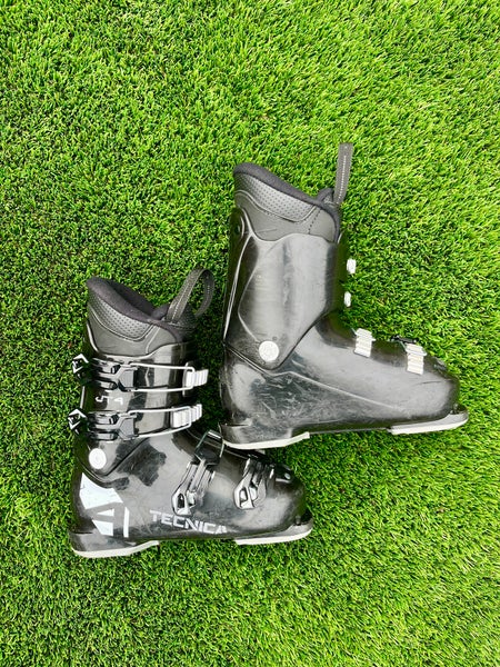 Used Kid's Tecnica JT4 Ski Boots Mondo 21 & 21.5