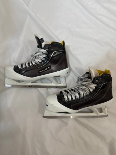 2010 Bauer Supreme One100 Hockey Goalie Skates 11.5 (Used)