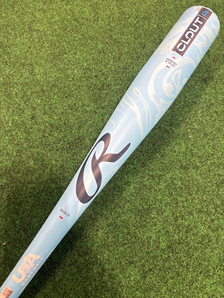 2025 Rawlings Clout AI Alloy Bat USABat Certified (-10) Alloy 20 oz 30" (Used)