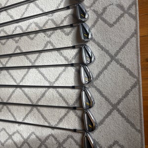 Men's TaylorMade Rocketbladez Left Hand Iron Set Regular Flex #4 - #9, PW, GW