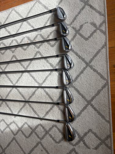 Men's TaylorMade Rocketbladez Left Hand Iron Set Regular Flex #4 - #9, PW, GW