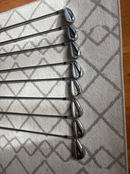 Men's TaylorMade Rocketbladez Left Hand Iron Set Regular Flex #4 - #9, PW, GW