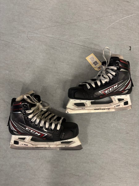 Senior CCM Jetspeed FT480 Hockey Goalie Skates Regular Width 5 (Used)