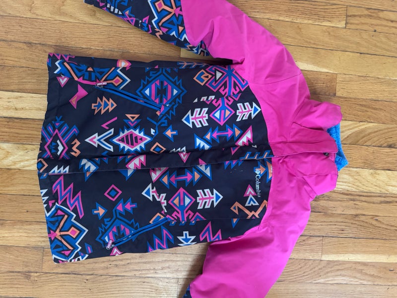 Pink Girls Size 10 Columbia Jacket (Used)