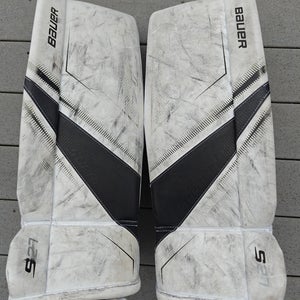 Small Bauer Supreme S27 Goalie Leg Pads (Used)