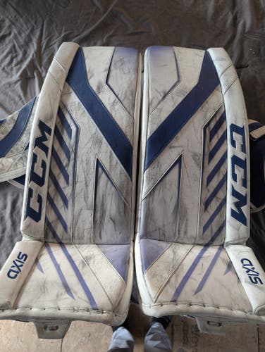 34" +1.5 CCM AXIS PRO Regular Goalie Full Set Pro Stock (Used)