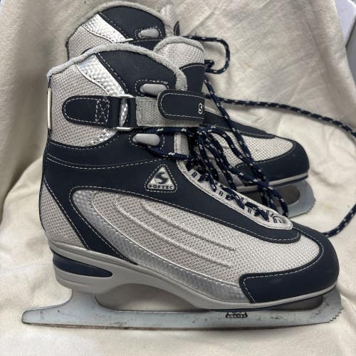 Adult Senior Size 6 Jackson Softec Figure Ice Skates. Blue