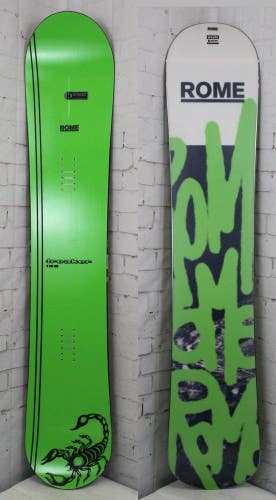 Rome Freaker Men's Snowboard 156 cm Directional Twin Fusion Camber Demo 2026
