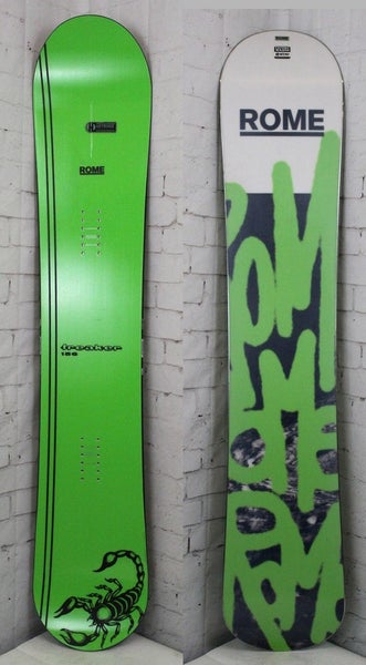 Rome Freaker Men's Snowboard 156 cm Directional Twin Fusion Camber Demo 2026
