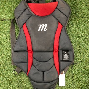 Red Intermediate Marucci Catcher's Chest Protector (Used)