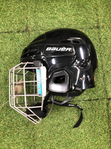 Black Medium Bauer IMS 5.0 Helmet (Used)