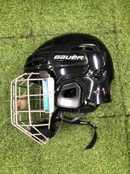 Black Medium Bauer IMS 5.0 Helmet (Used)