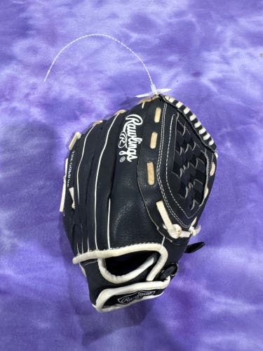 Black Rawlings Highlight RH Pitcher's Softball Glove 11.5" (Used)