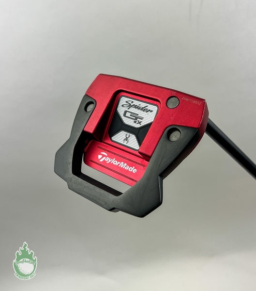 Used RH TaylorMade Spider GTX Black/Red 34.5" Putter Stability Tour Golf Club