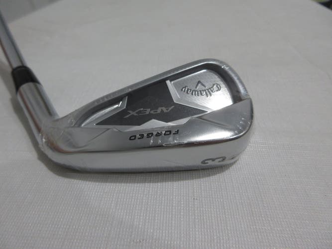 Callaway Apex 19 3-iron - 19* - KBS $-Taper 120 Stiff Flex Steel - NEW