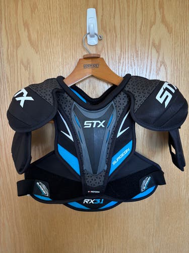 Large Junior STX Surgeon RX3 Shoulder Pads (Used)