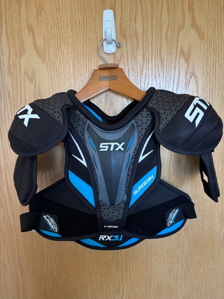Large Junior STX Surgeon RX3 Shoulder Pads (Used)