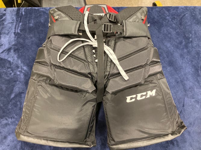 Black Intermediate Large CCM 1.9 Hockey Goalie Pants (Used)