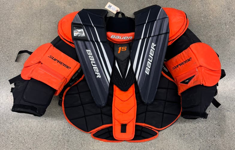 Senior XL Bauer Supreme 1S Goalie Chest Protector | BARLOW Pro Stock | (Used)