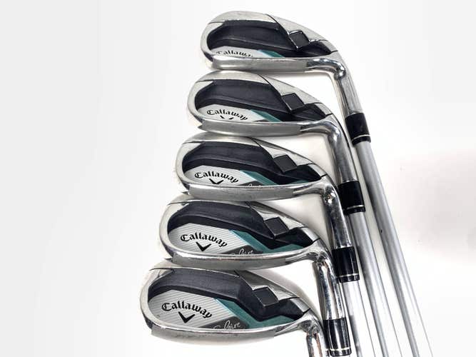 Callaway Solaire 2014 Iron Set 7-PW+SW 50g Ladies Graphite RH