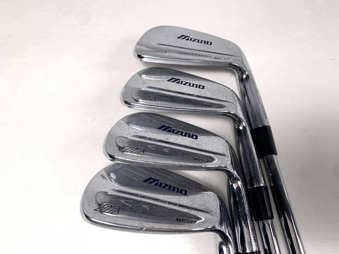 Mizuno MP 37 Iron Set 7-PW KBS Tour Stiff Steel Mens RH