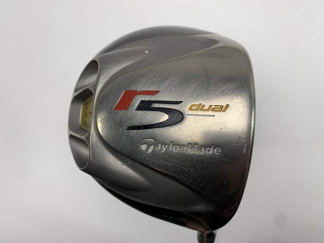 TaylorMade R5 Dual Driver 9.5* Grafalloy Blue Stiff Graphite Mens RH