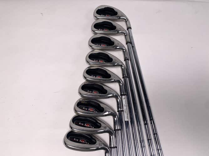 Callaway Big Bertha 2004 Iron Set 4-PW+GW+SW Big Bertha 65i Uniflex RH