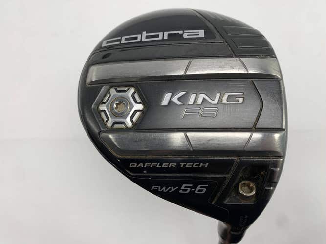 Cobra KING F8 5-6 Fairway Wood 19.5* Aldila NV Blue 70g Regular Graphite Mens RH