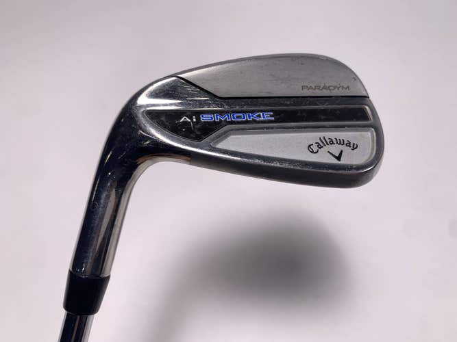 Callaway Paradym Ai Smoke Pitching Wedge PW True Temper Elevate MPH 95g Mens LH