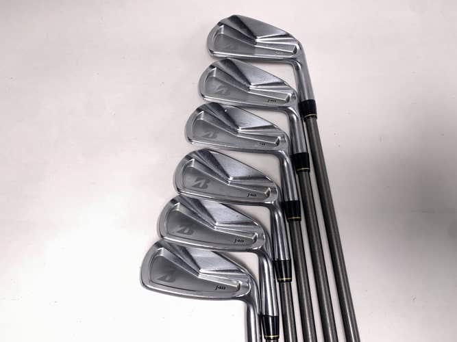 Bridgestone J40 Forged Cavity Back Iron Set 5-PW SteelFiber i80 Regular RH
